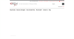 Desktop Screenshot of deviateparties.com